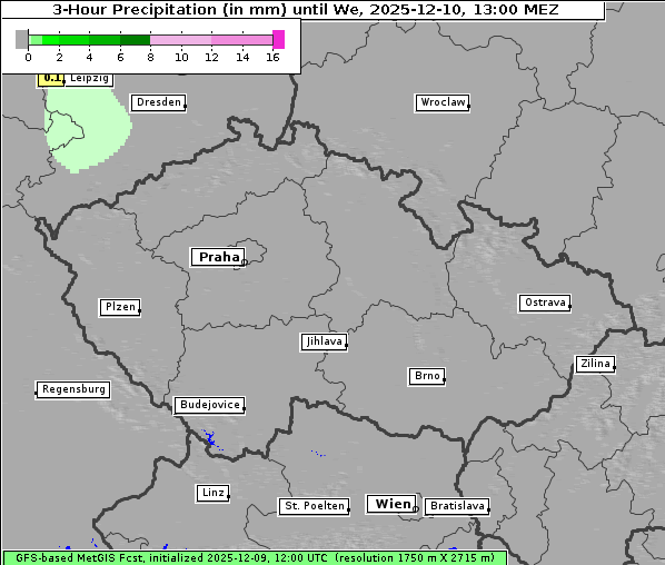 Niederschlag, 10. 12. 2025