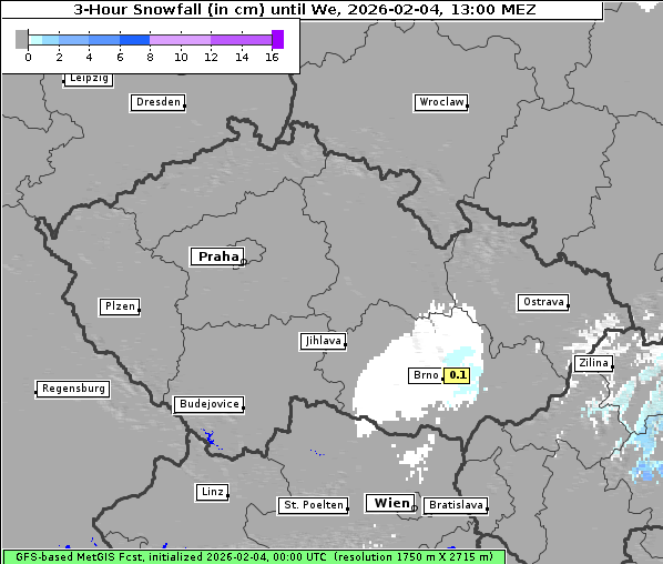 Neuschnee, 4. 2. 2026