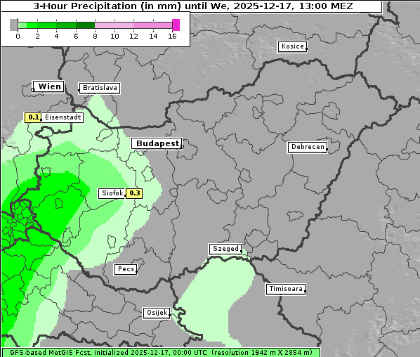 Niederschlag, 17. 12. 2025