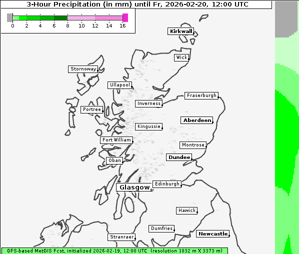 Niederschlag, 20. 2. 2026