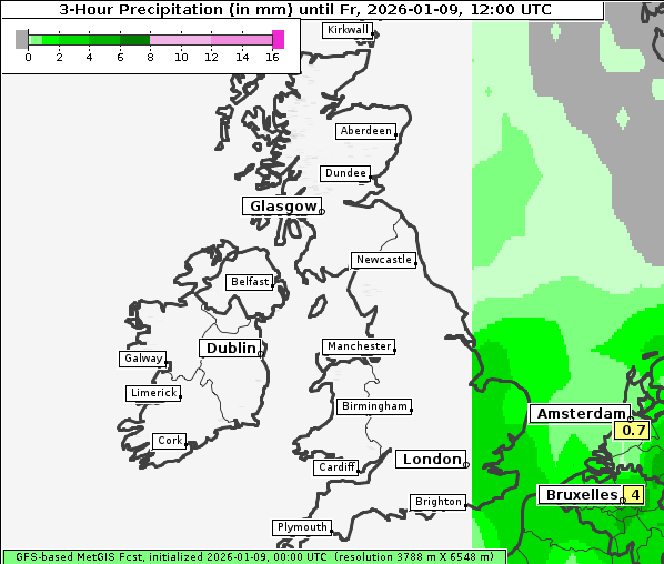 Niederschlag, 9. 1. 2026
