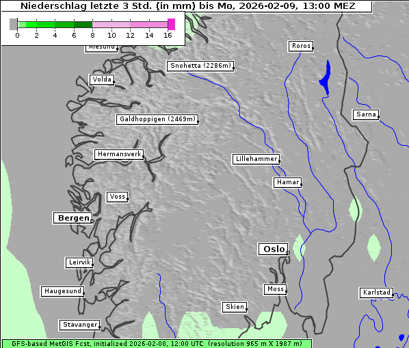 Niederschlag, 9. 2. 2026