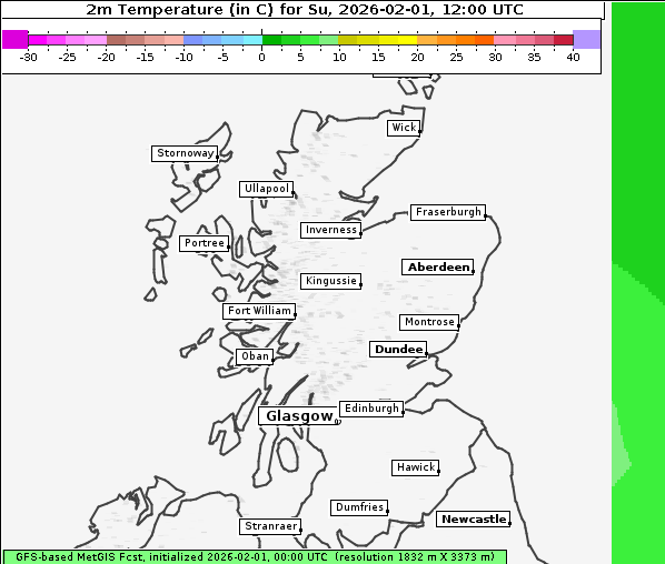 Temperatur, 1. 2. 2026