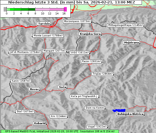 Niederschlag, 21. 2. 2026