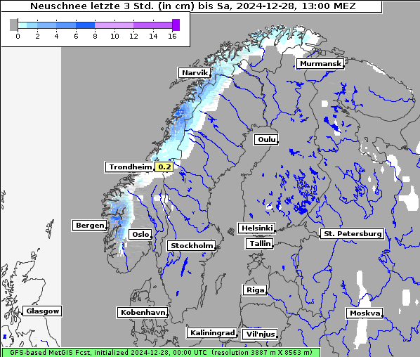 Neuschnee, 28. 12. 2024