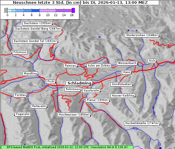 Neuschnee, 13. 1. 2026