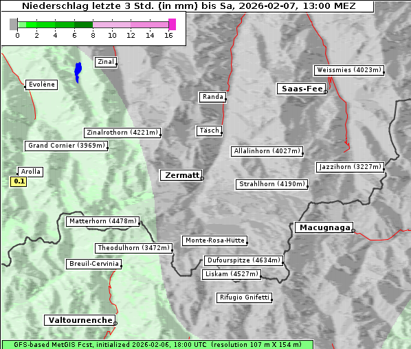 Niederschlag, 7. 2. 2026