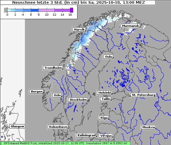 Neuschnee, 18. 10. 2025