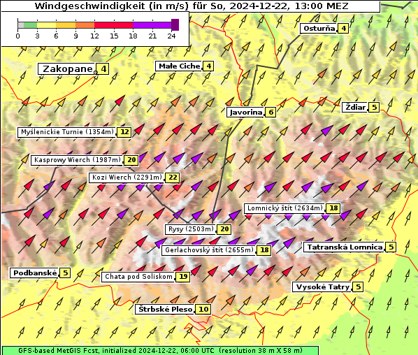Wind, 22. 12. 2024