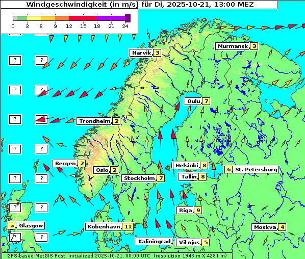 Wind, 21. 10. 2025