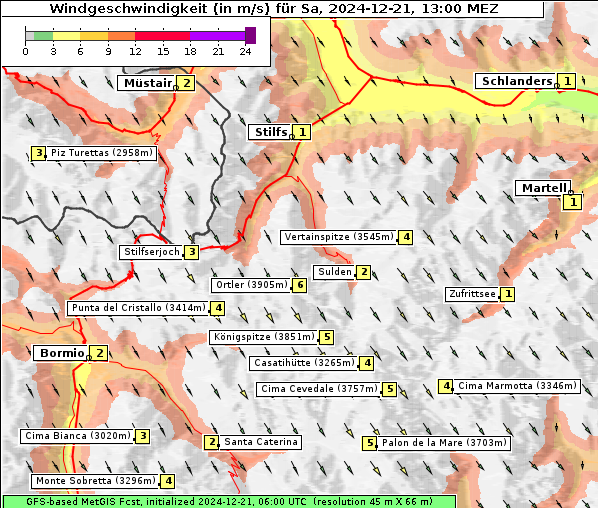 Wind, 21. 12. 2024