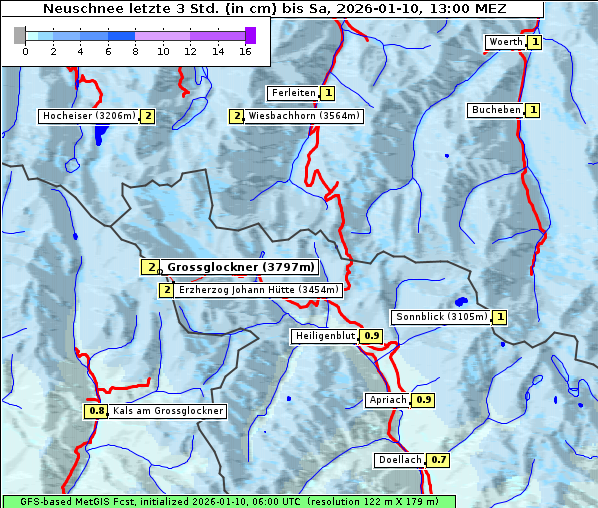 Neuschnee, 10. 1. 2026