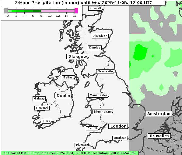 Niederschlag, 5. 11. 2025