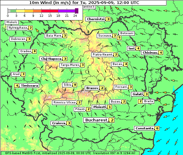 Wind, 9. 9. 2025