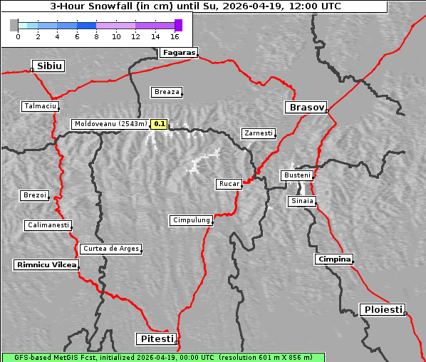 Neuschnee, 19. 4. 2026
