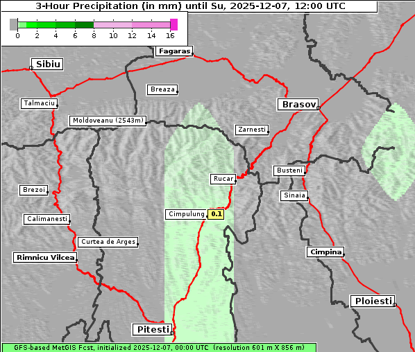 Niederschlag, 7. 12. 2025