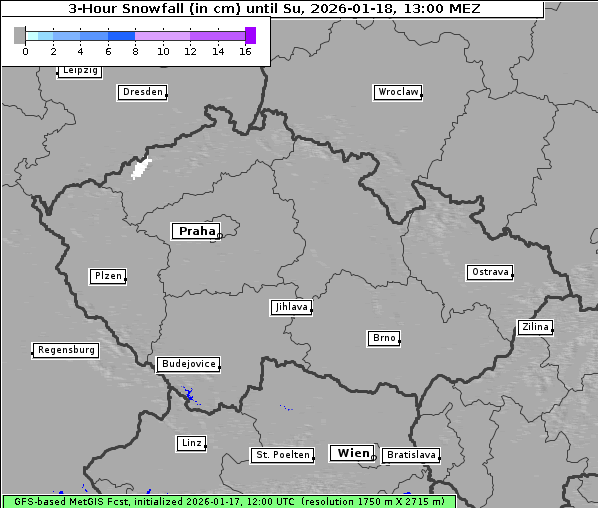 Neuschnee, 18. 1. 2026
