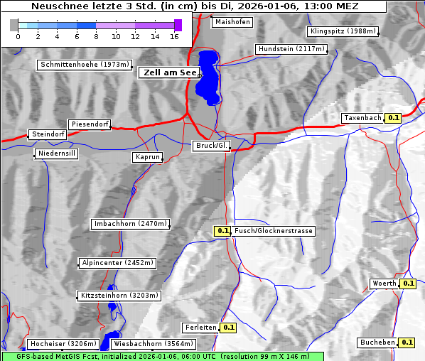 Neuschnee, 6. 1. 2026
