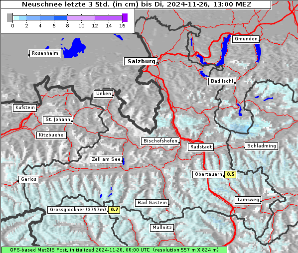 Neuschnee, 26. 11. 2024