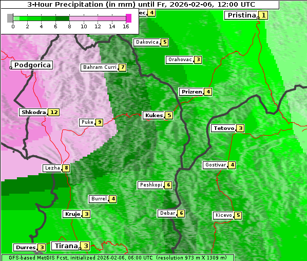 Niederschlag, 6. 2. 2026