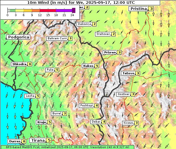 Wind, 17. 9. 2025