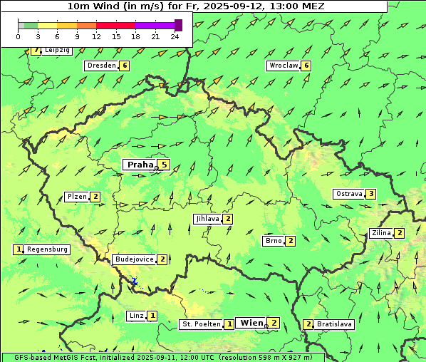 Wind, 12. 9. 2025