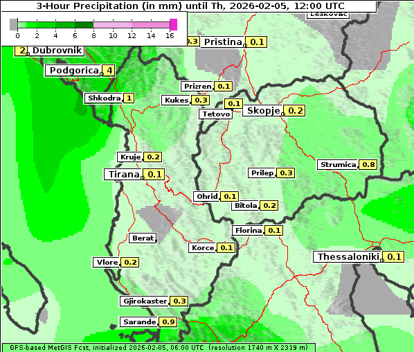Niederschlag, 5. 2. 2026