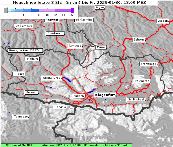 Neuschnee, 30. 1. 2026