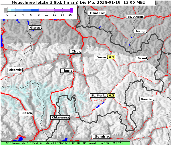 Neuschnee, 19. 1. 2026