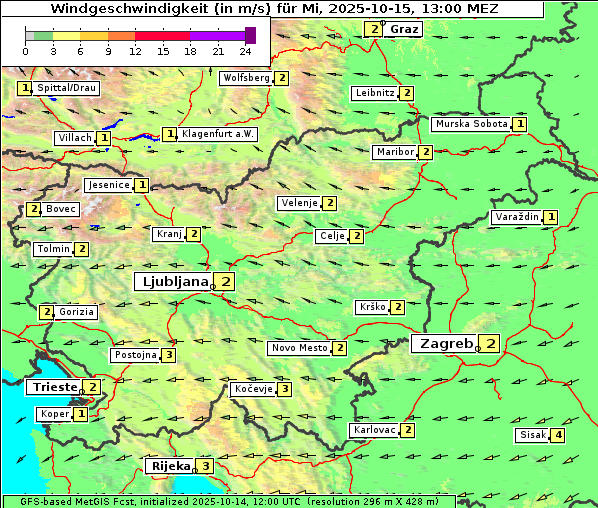 Wind, 15. 10. 2025