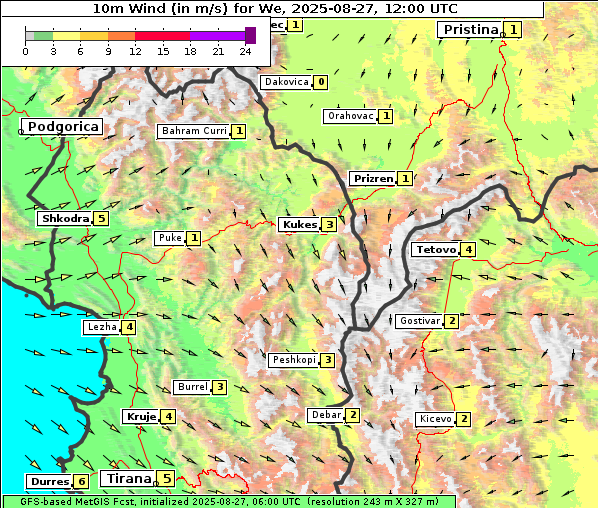 Wind, 27. 8. 2025