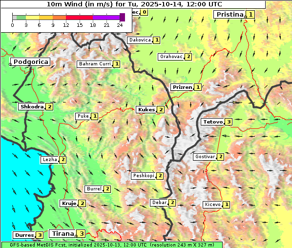 Wind, 14. 10. 2025