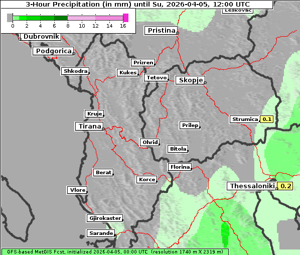 Niederschlag, 5. 4. 2026