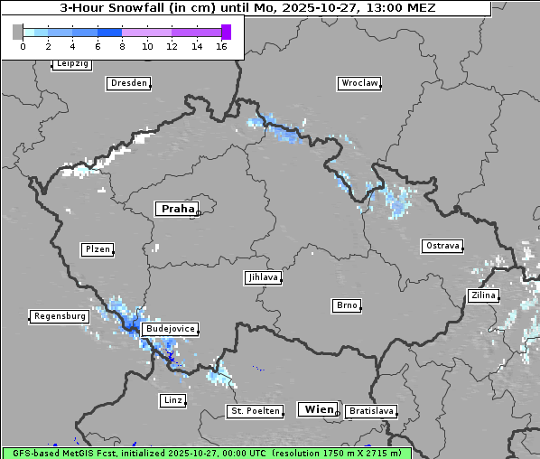 Neuschnee, 27. 10. 2025