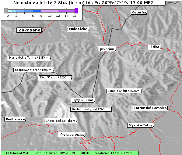 Neuschnee, 19. 12. 2025