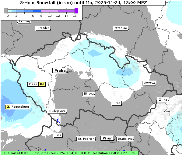 Neuschnee, 24. 11. 2025