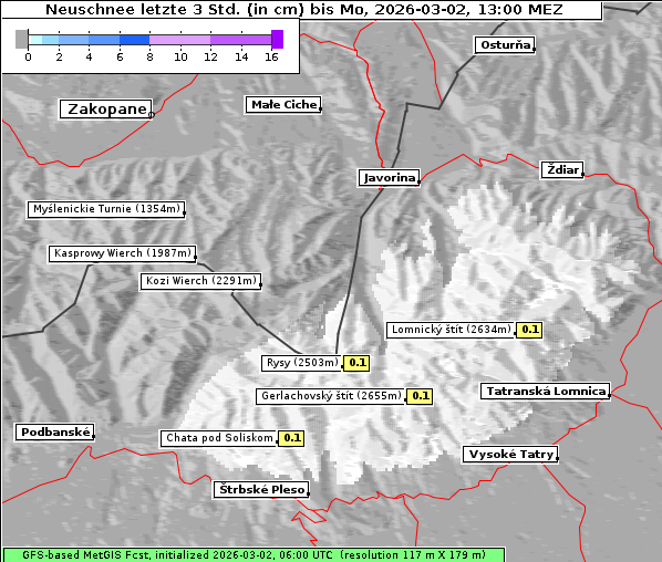 Neuschnee, 2. 3. 2026