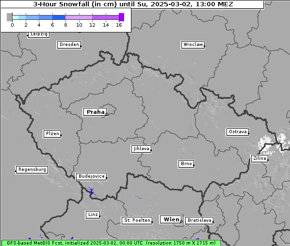 Neuschnee, 2. 3. 2025