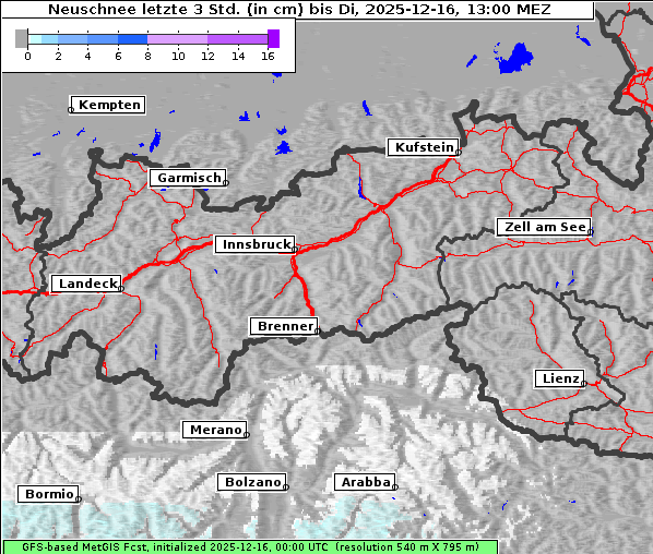 Neuschnee, 16. 12. 2025