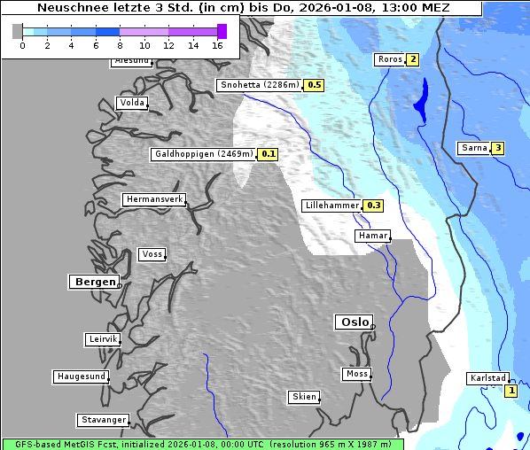 Neuschnee, 8. 1. 2026