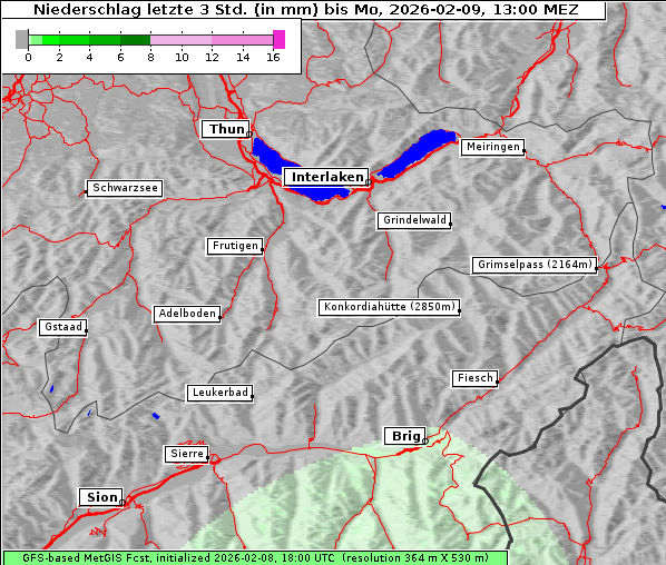 Niederschlag, 9. 2. 2026