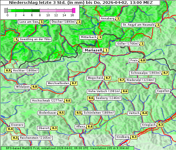 Niederschlag, 2. 4. 2026