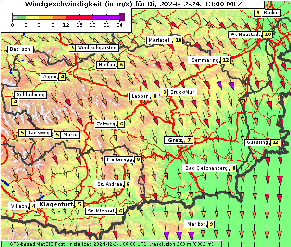 Wind, 24. 12. 2024