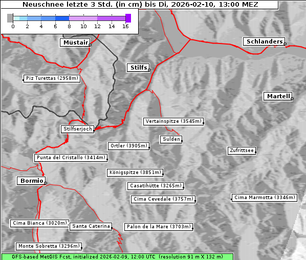 Neuschnee, 10. 2. 2026