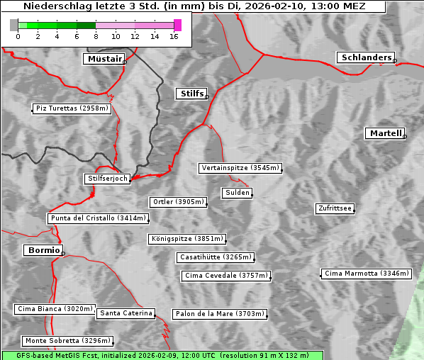 Niederschlag, 10. 2. 2026