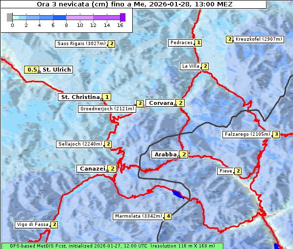 Neuschnee, 28. 1. 2026