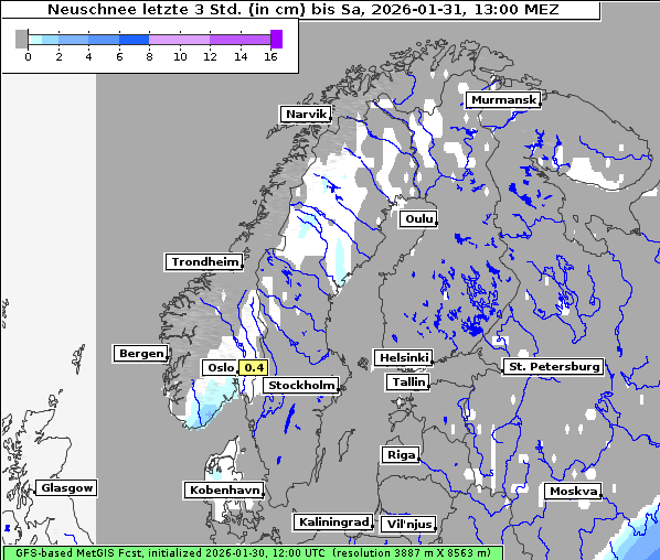Neuschnee, 31. 1. 2026