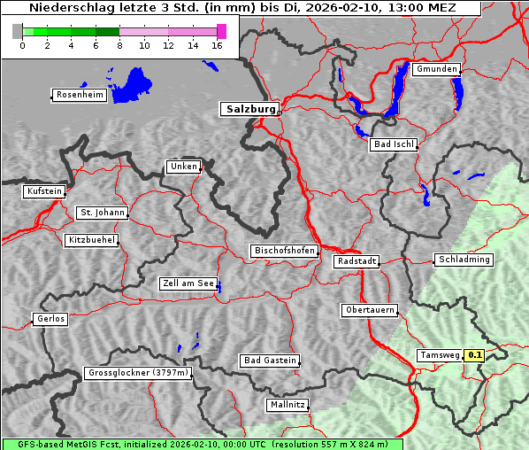 Niederschlag, 10. 2. 2026