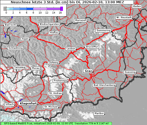 Neuschnee, 10. 2. 2026