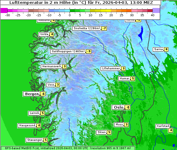 Temperatur, 3. 4. 2026